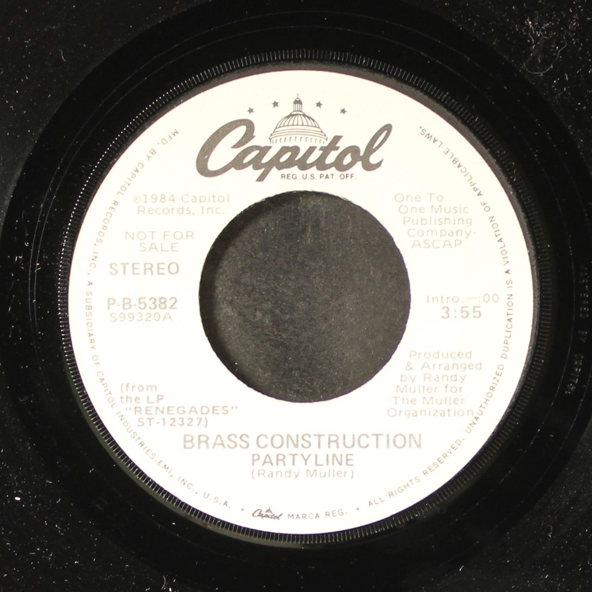 partyline / same by BRASS CONSTRUCTION