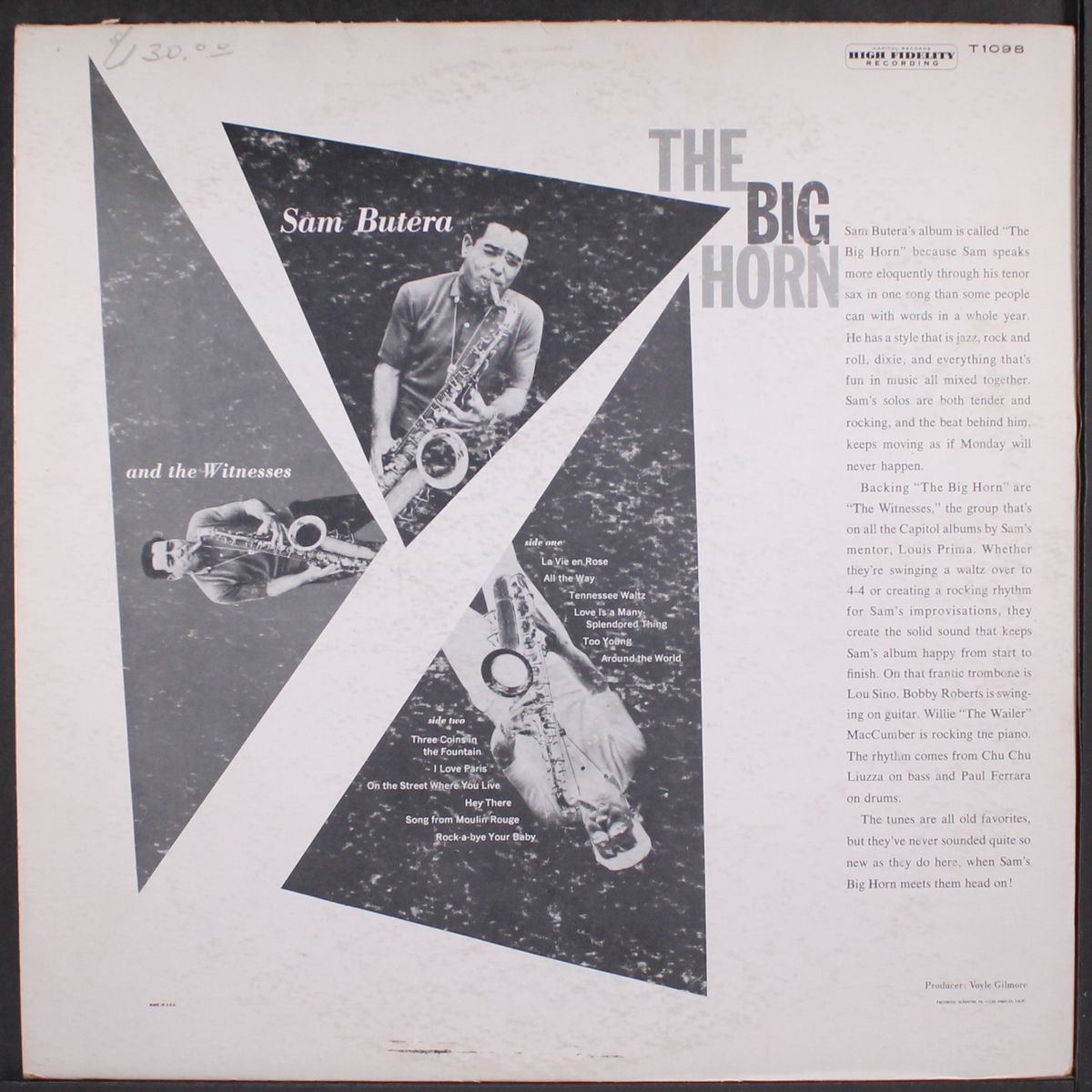 the big horn by SAM BUTERA