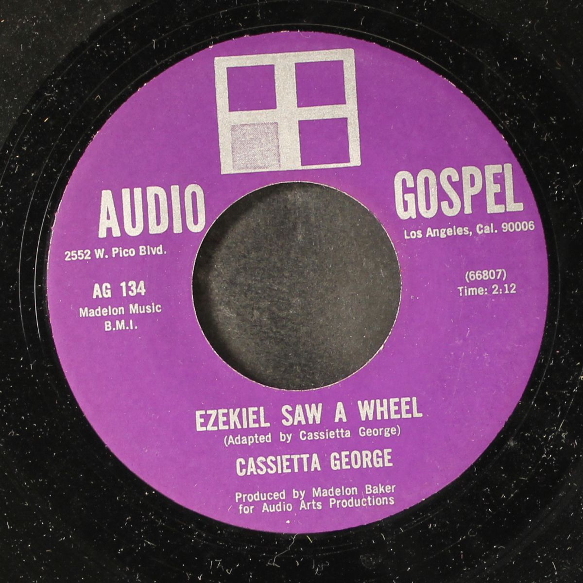 climb every mountain / ezekiel saw a wheel by CASSIETTA GEORGE