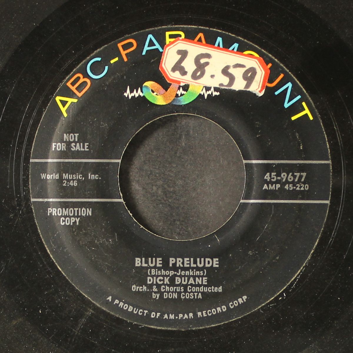 blue prelude / to make mistake by DICK DUANE