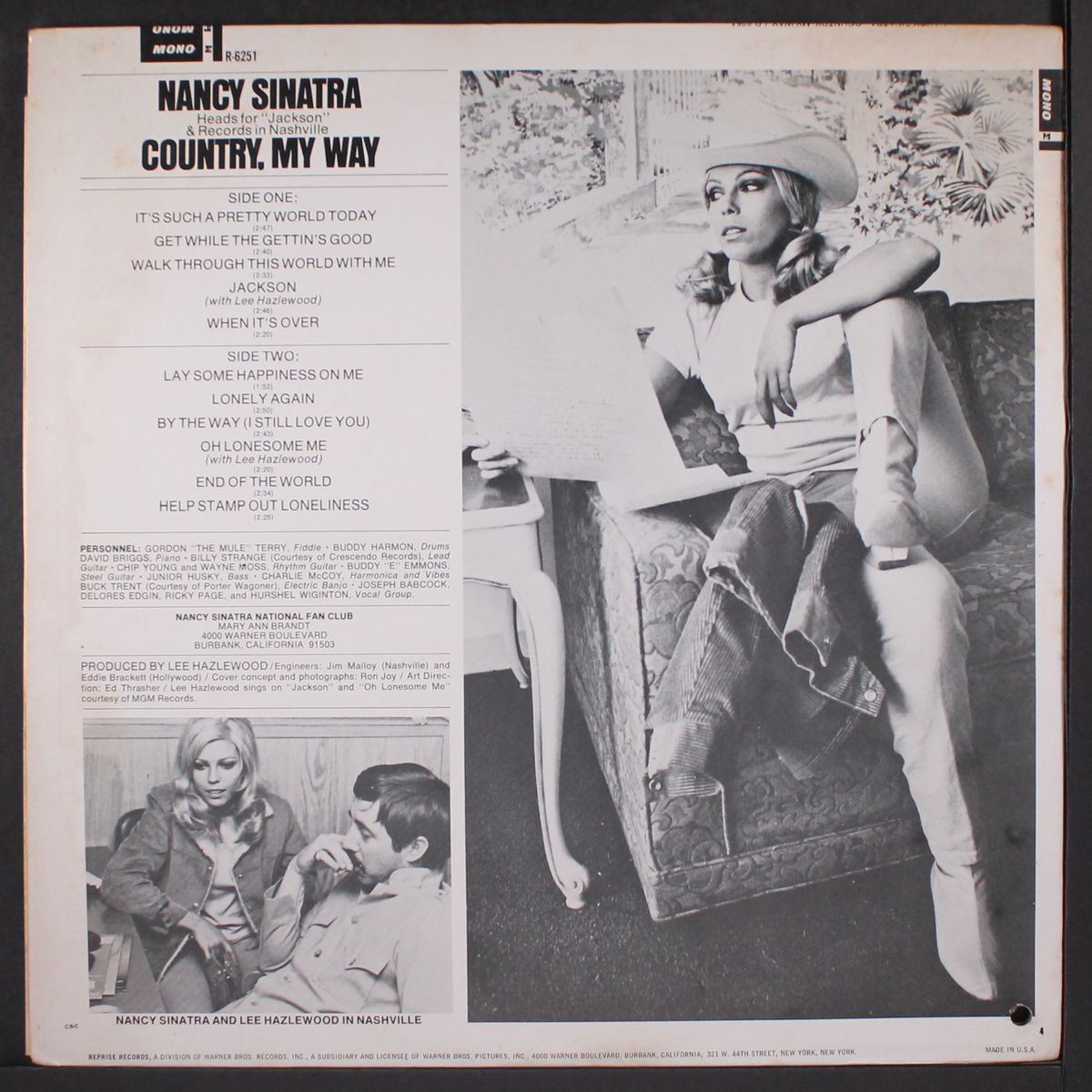 country, my way by NANCY SINATRA