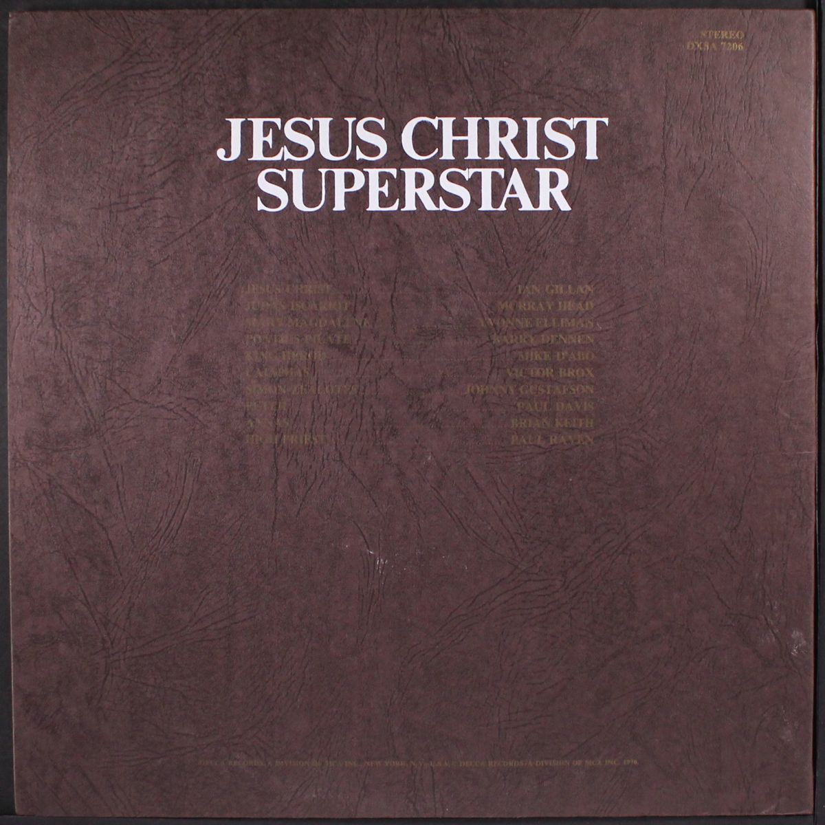 jesus christ superstar by ORIGINAL LONDON CAST