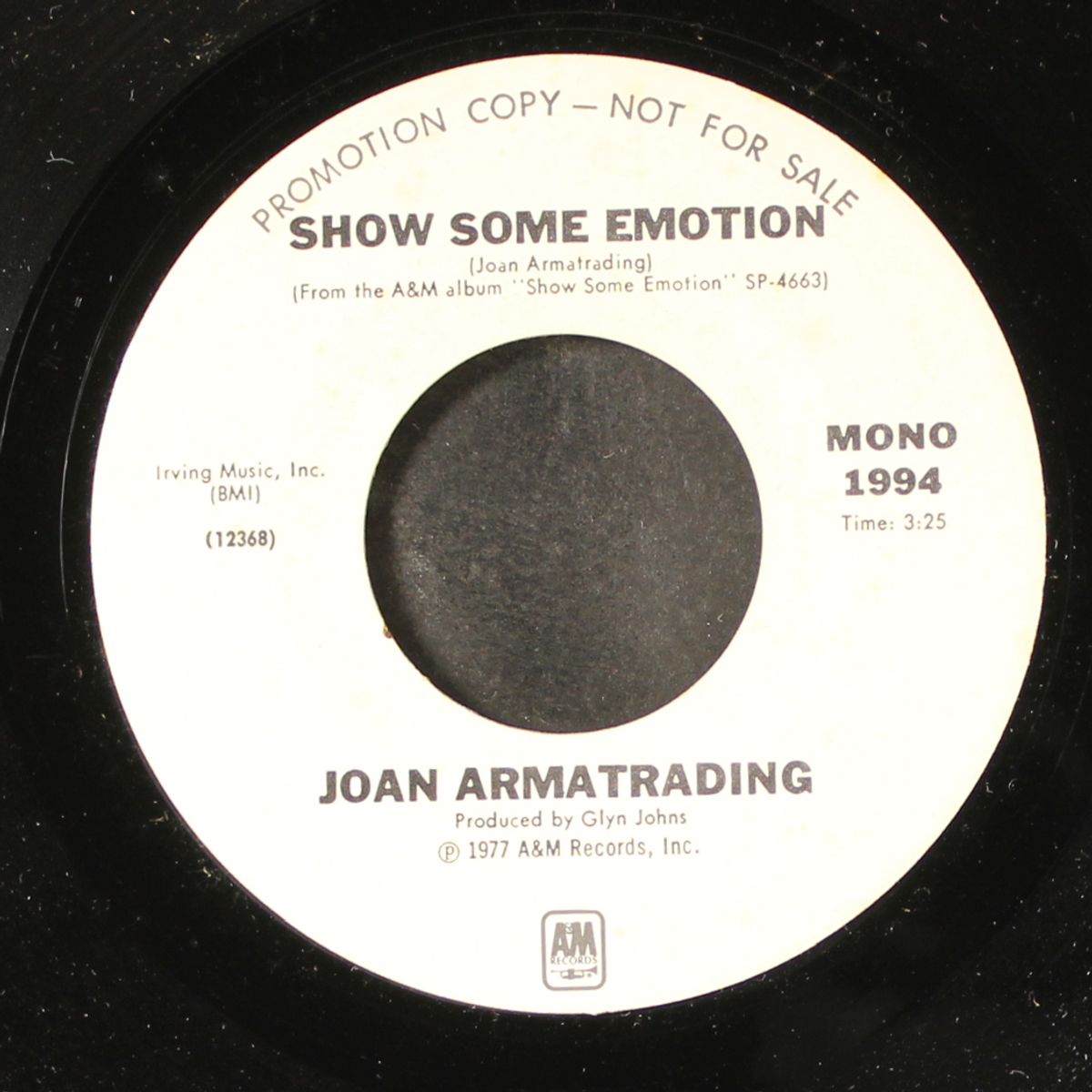 show some emotion / mono by JOAN ARMATRADING
