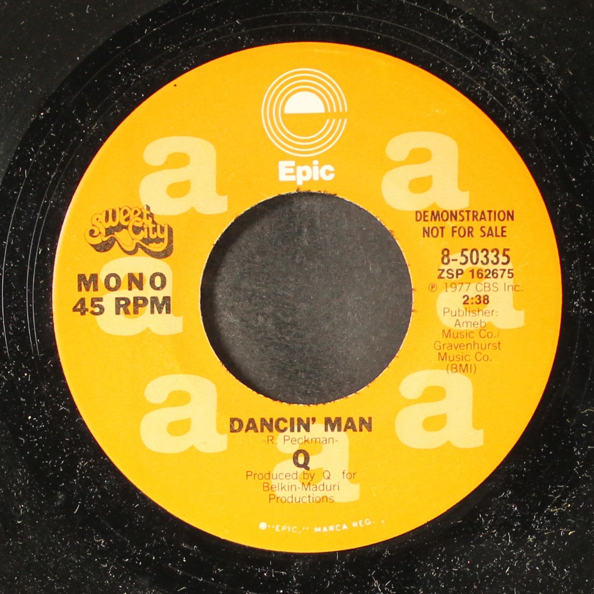 dancin' man / mono by Q