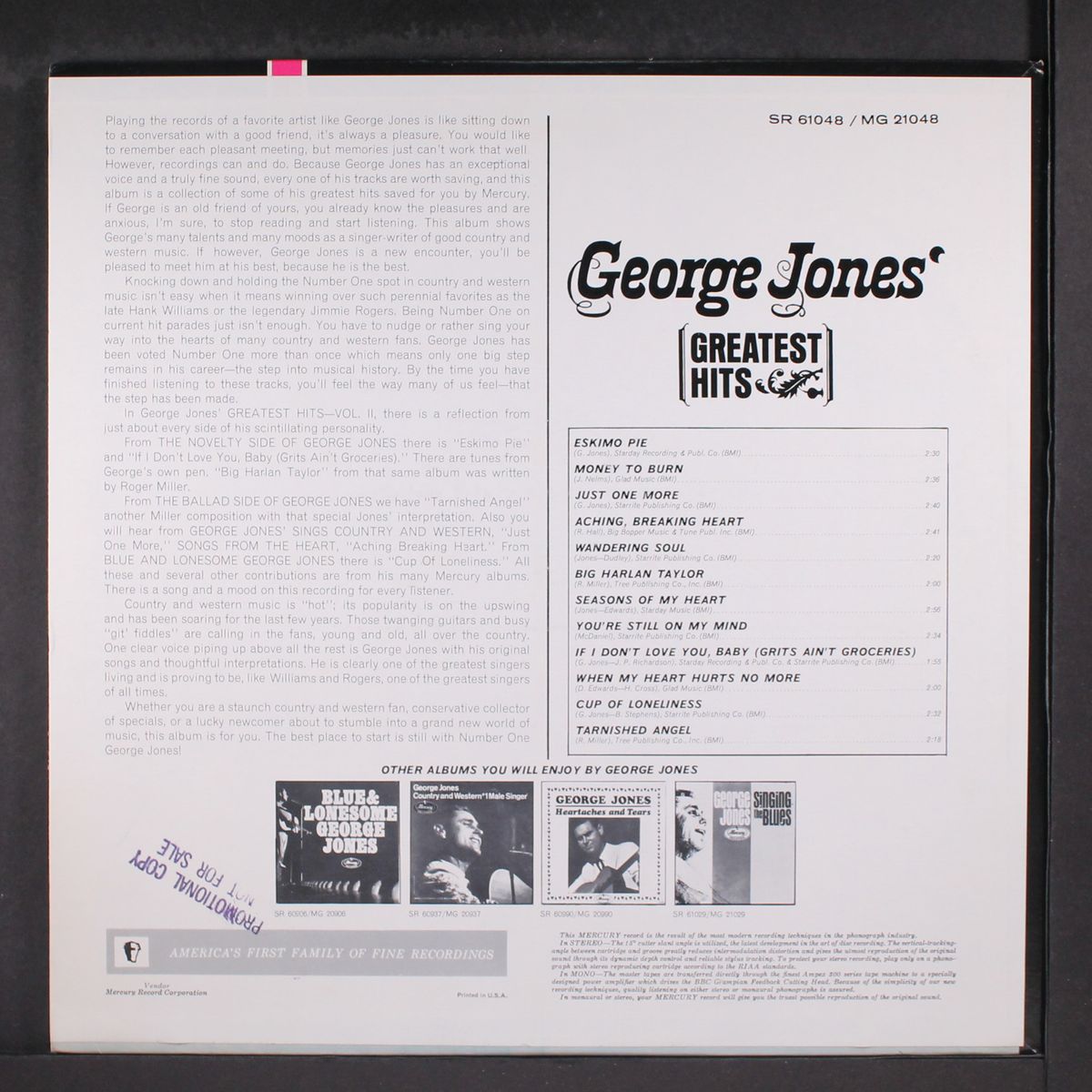 greatest hits, vol. 2 by GEORGE JONES