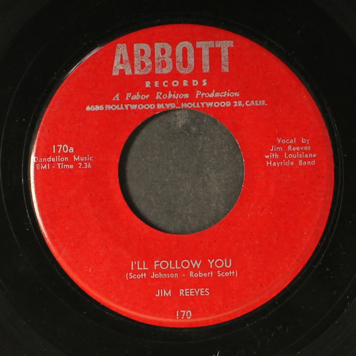 i'll follow you / penny candy by JIM REEVES