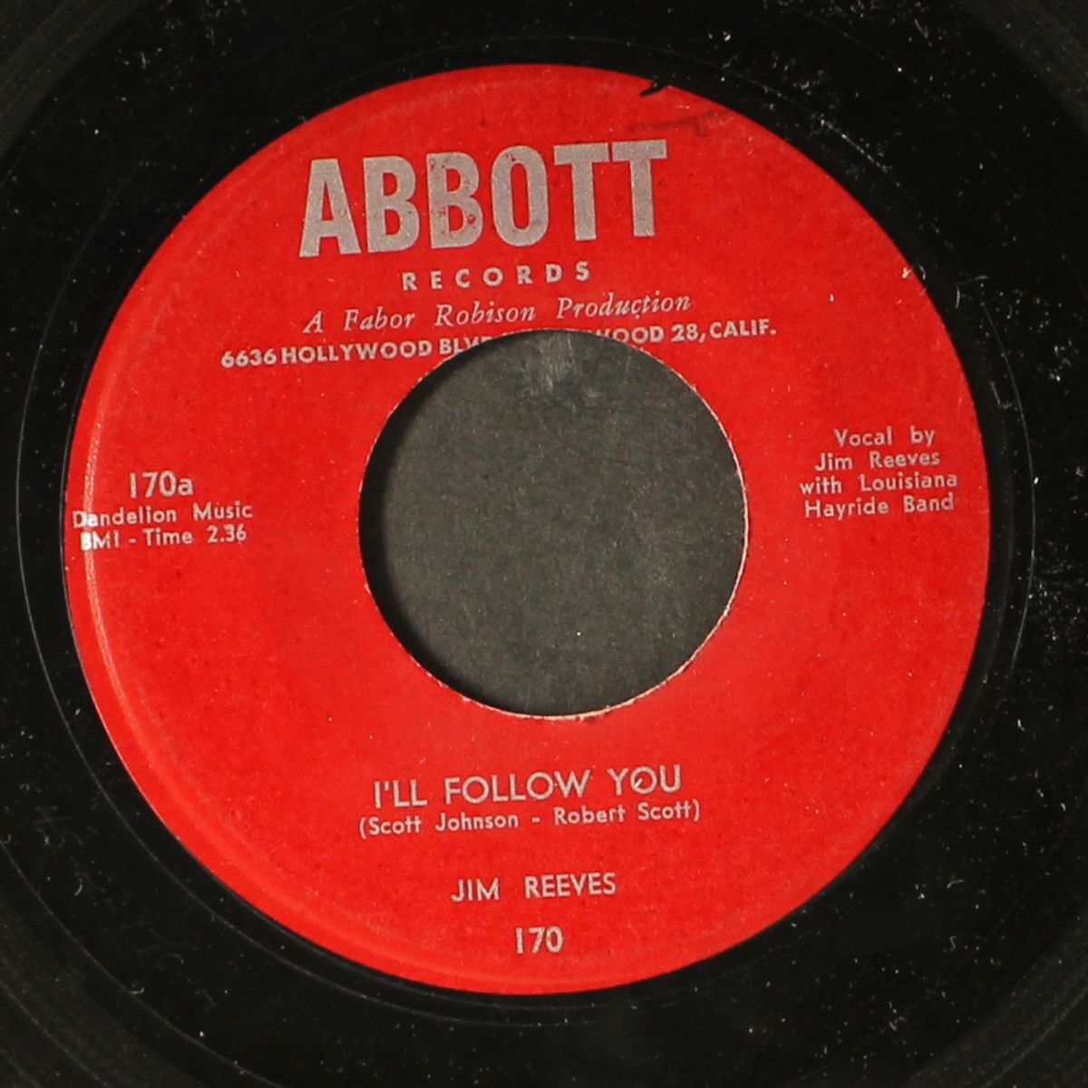 i'll follow you / penny candy by JIM REEVES