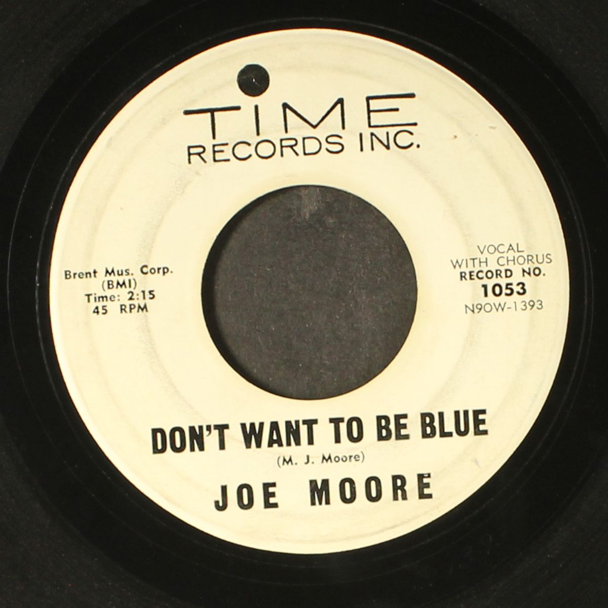 i believe / don't want to be blue by JOE MOORE