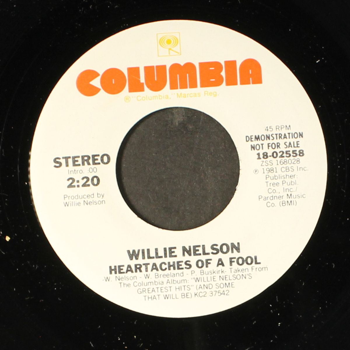 heartaches of a fool / same by WILLIE NELSON