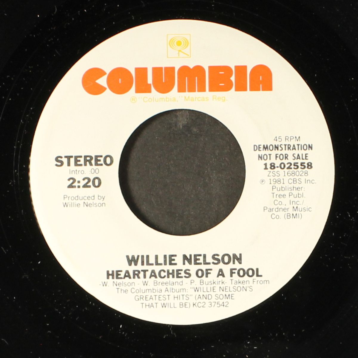 heartaches of a fool / same by WILLIE NELSON