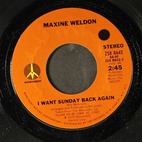 MAXINE WELDON