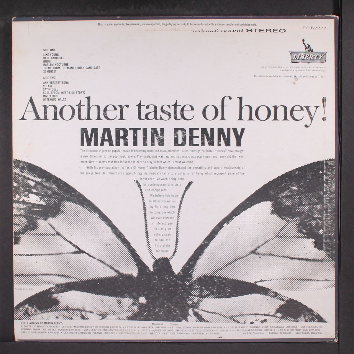 another taste of honey! by MARTIN DENNY