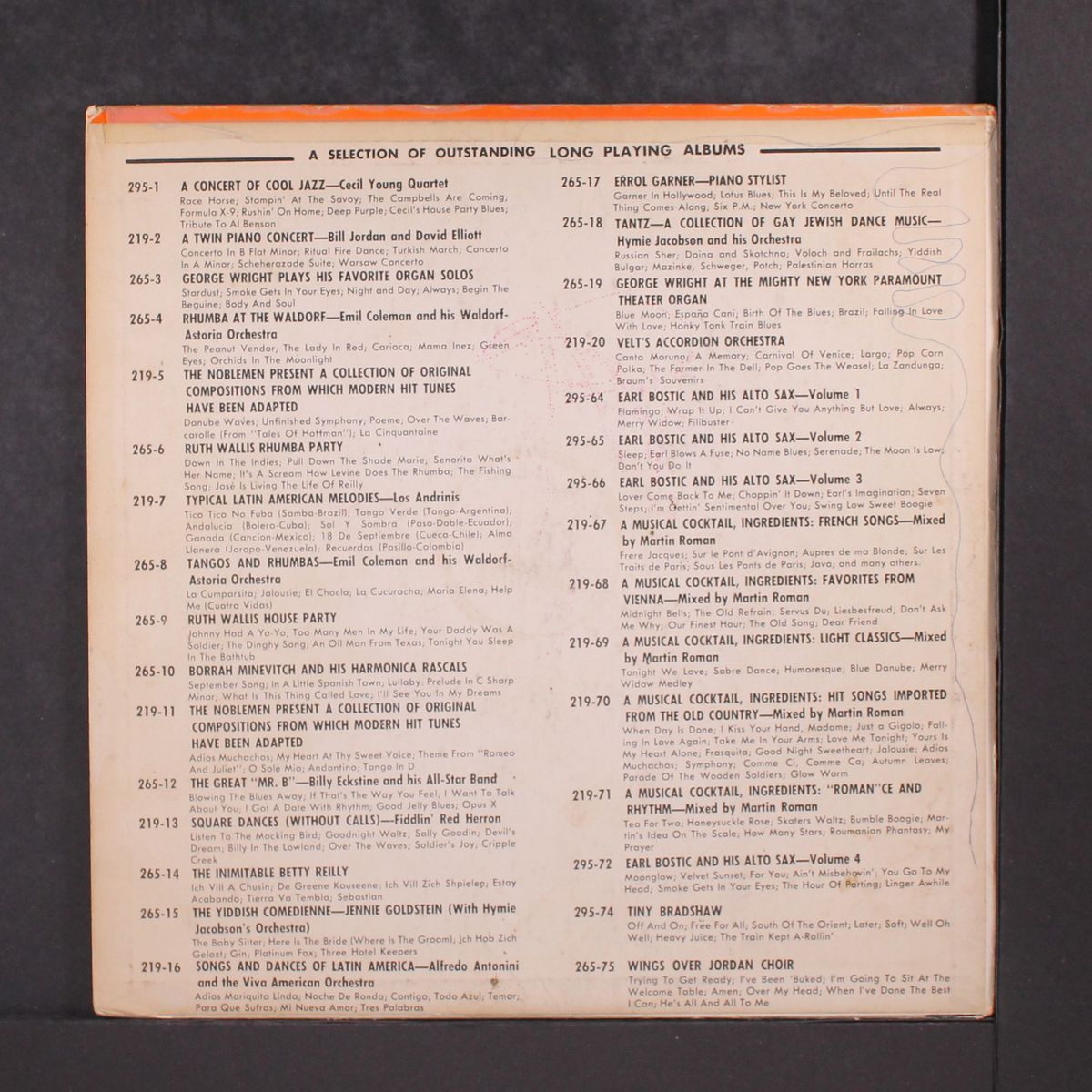 and his alto sax vol. 2 by EARL BOSTIC
