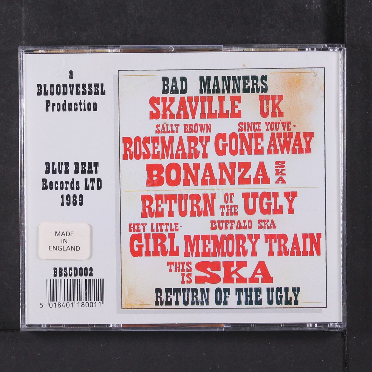 return of the ugly by BAD MANNERS