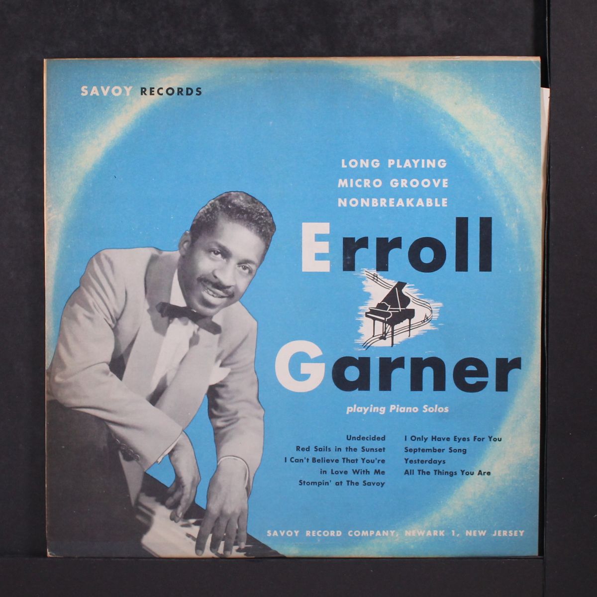 playing piano solos by ERROLL GARNER