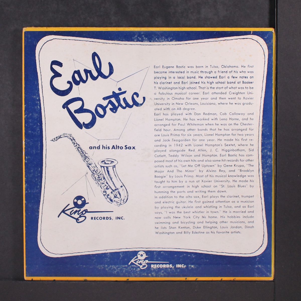 vol. 3 by EARL BOSTIC & HIS ALTO SAX