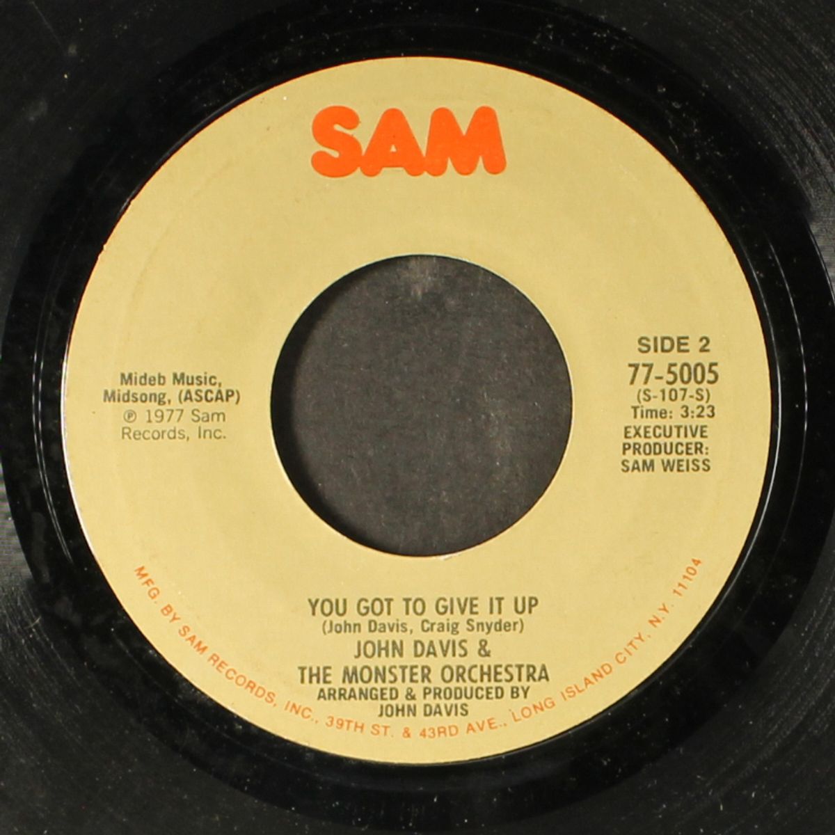 up jumped the devil by JOHN DAVIS & MONSTER ORCH.