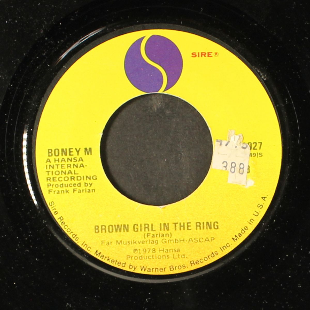 rivers of babylon / brown girl in the ring by BONEY M