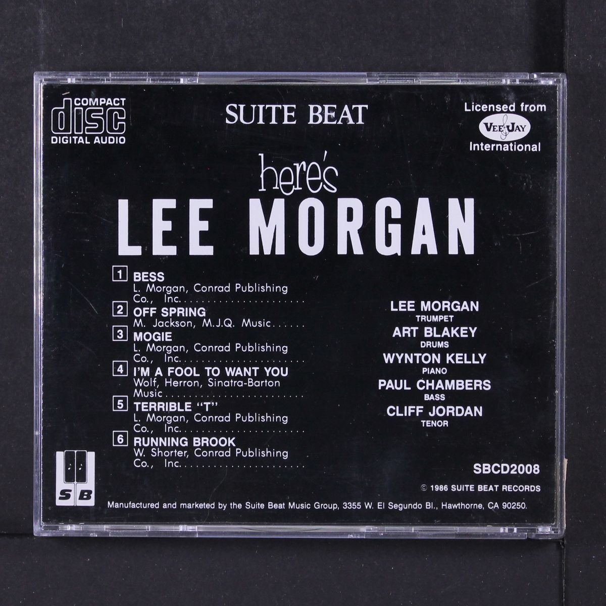 here's lee morgan by LEE MORGAN