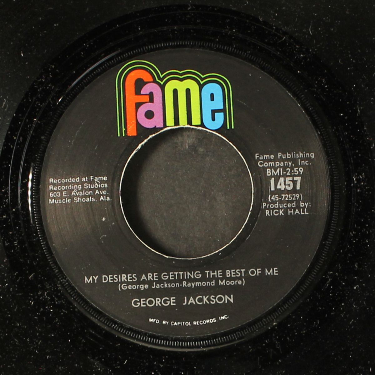 find 'em fool 'em / my desires are getting the best of me by GEORGE JACKSON