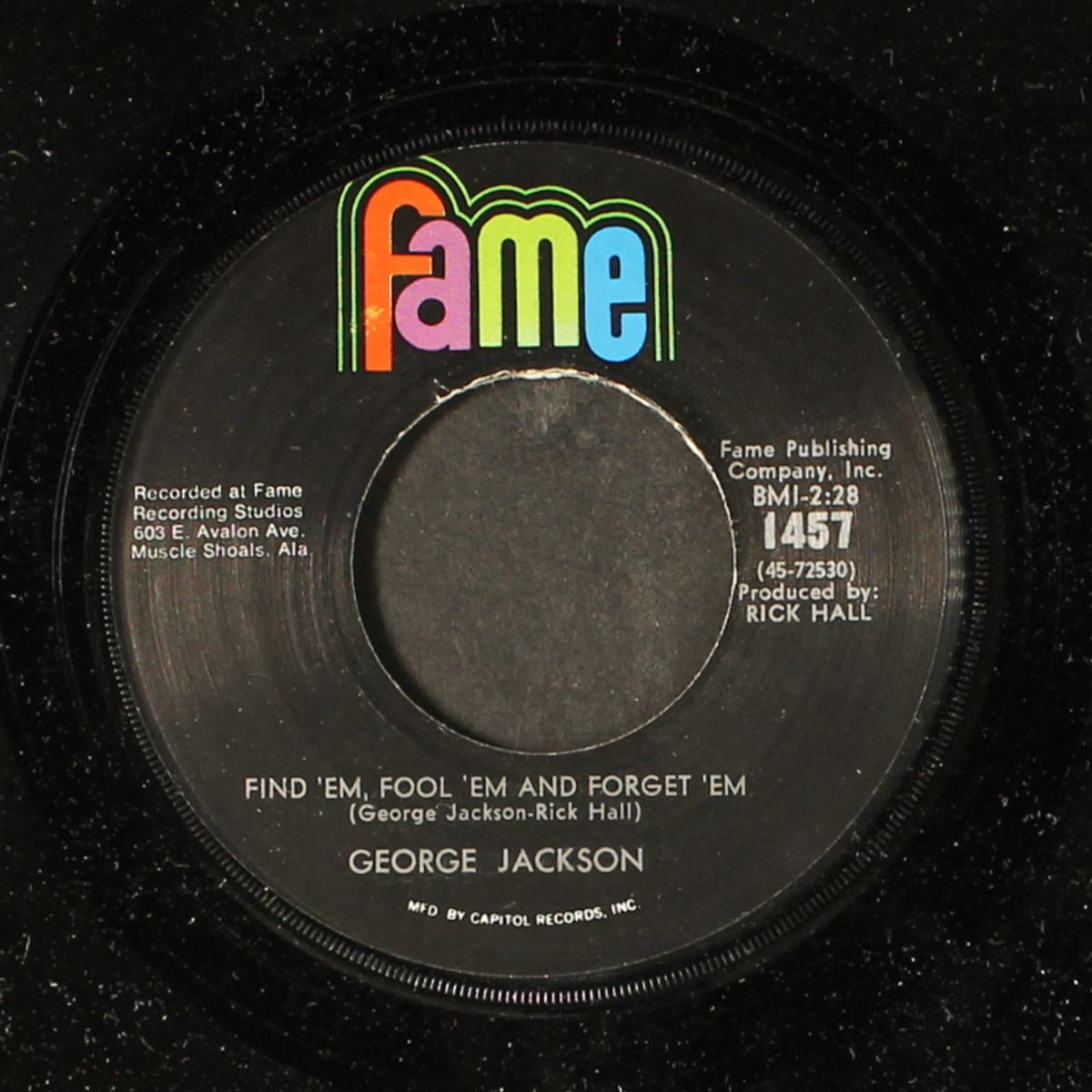 find 'em fool 'em / my desires are getting the best of me by GEORGE JACKSON
