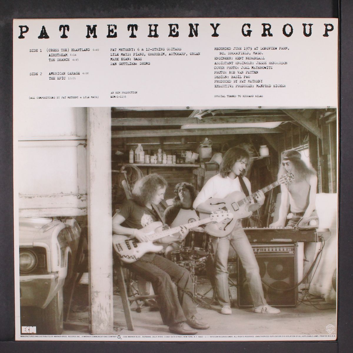 american garage by PAT METHENY