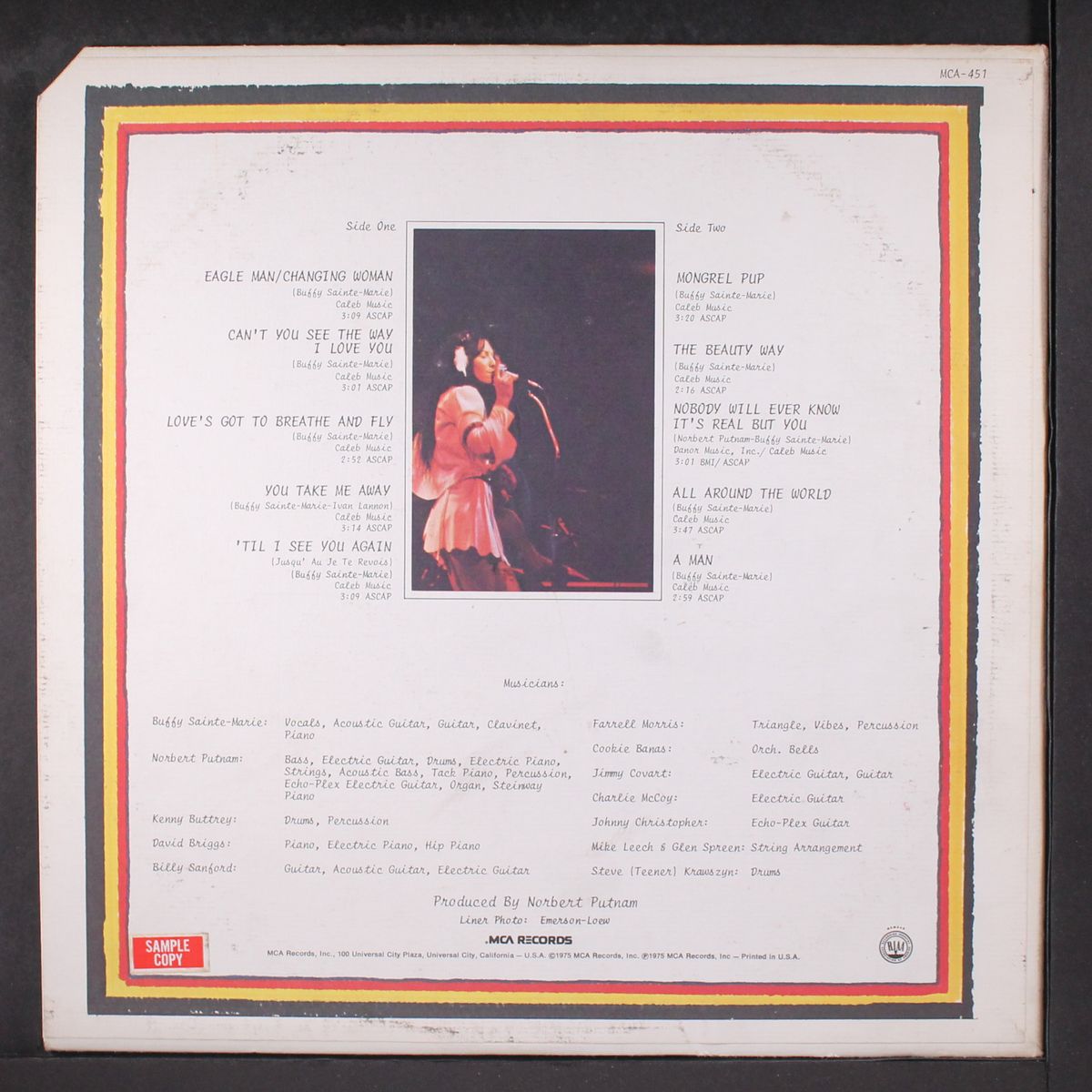 changing woman by BUFFY SAINTE MARIE