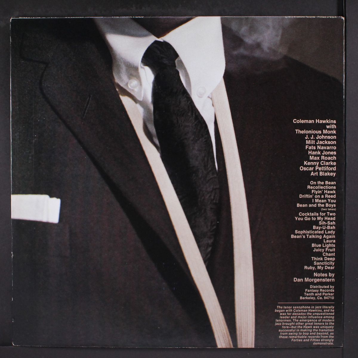 the hawk flies by COLEMAN HAWKINS