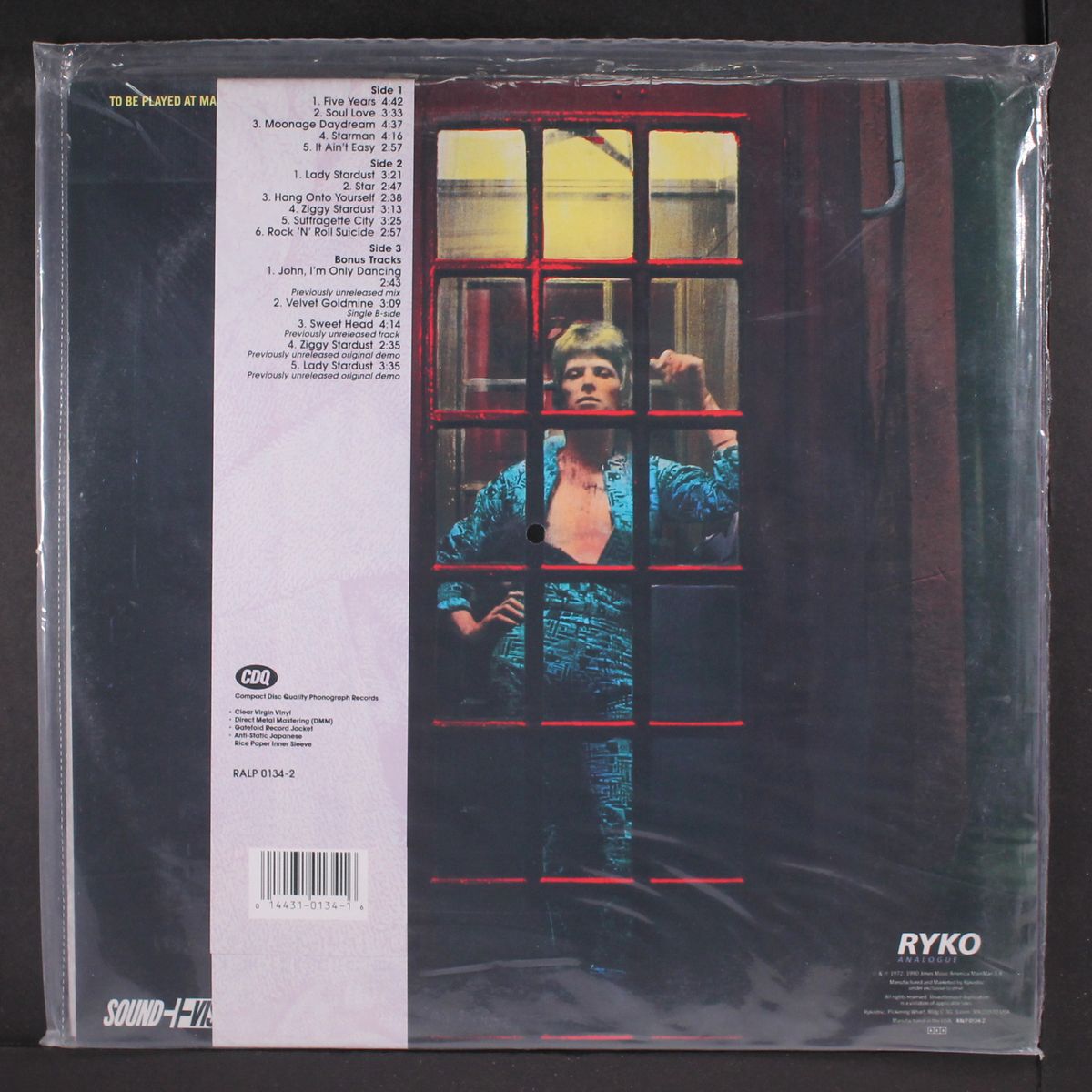 the rise and fall of ziggy stardust... by DAVID BOWIE