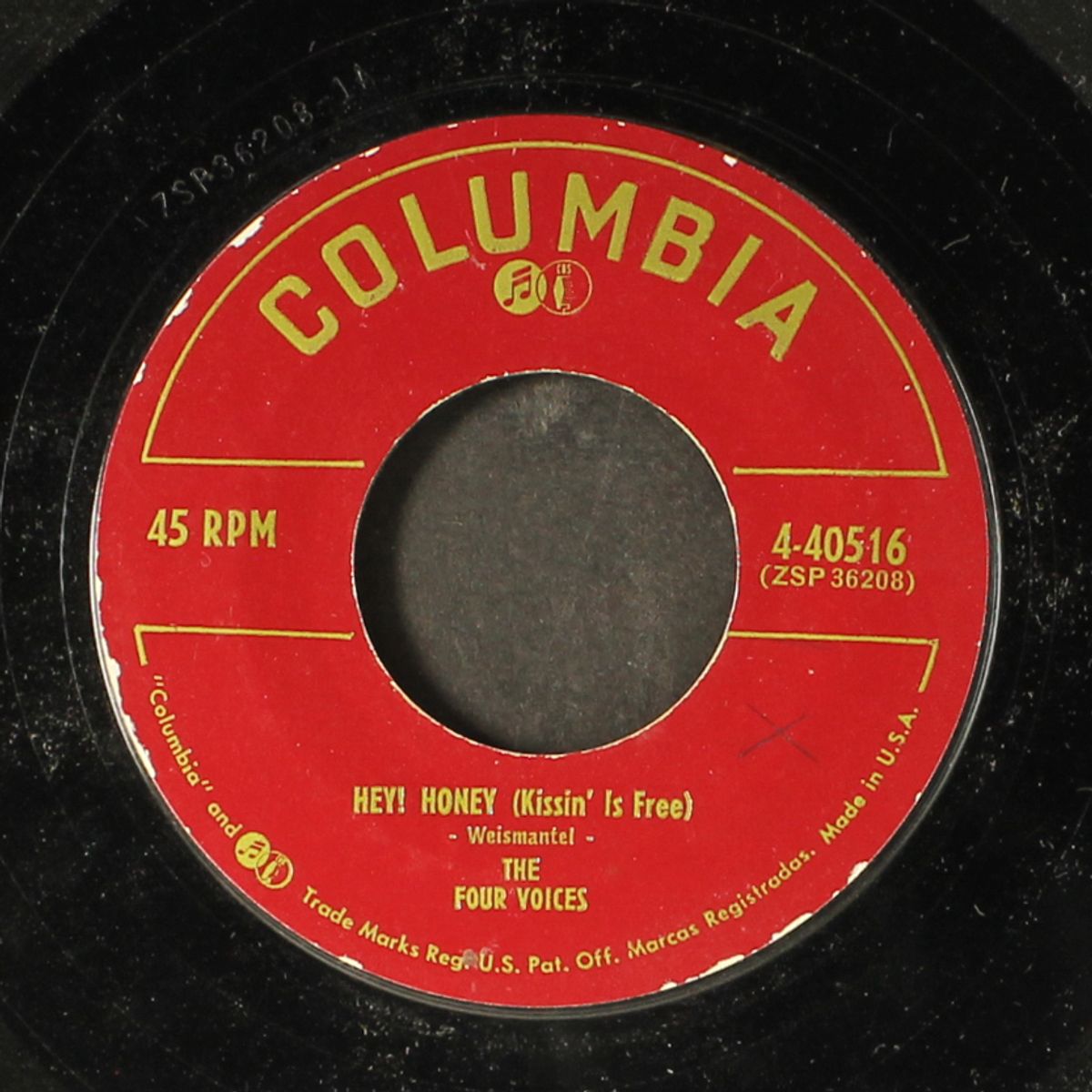 honest, darling / hey! honey by FOUR VOICES