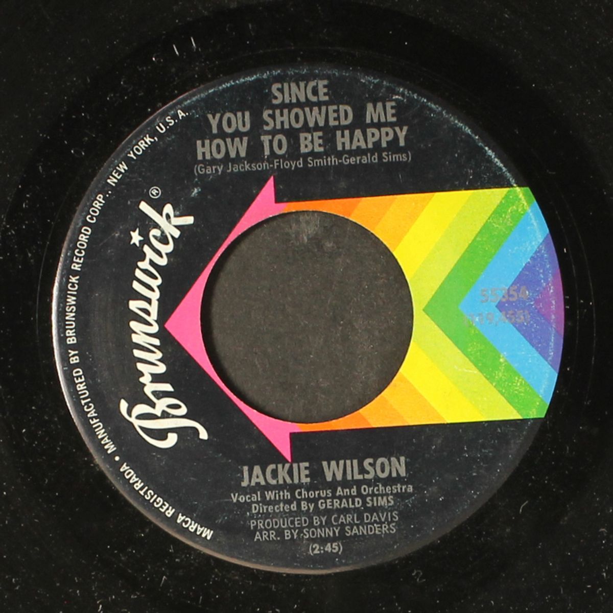 the who who song / since you showed me how to be happy by JACKIE WILSON