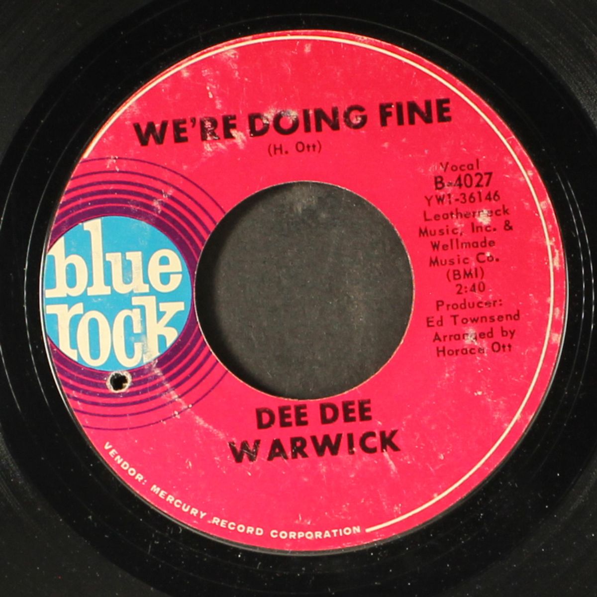i want to be with you / we're doing fine by DEE DEE WARWICK