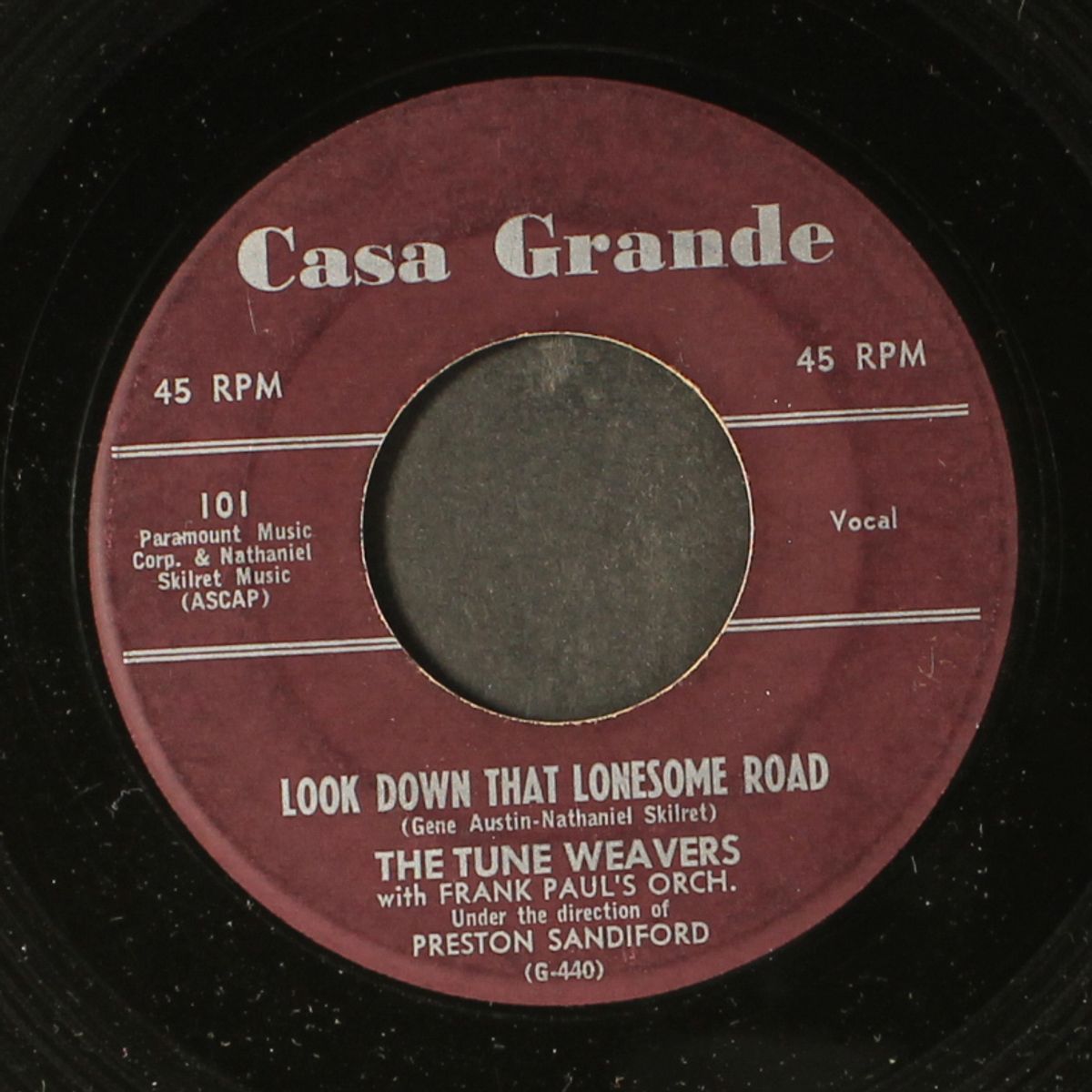 little boy / look down that lonesome road by TUNE WEAVERS