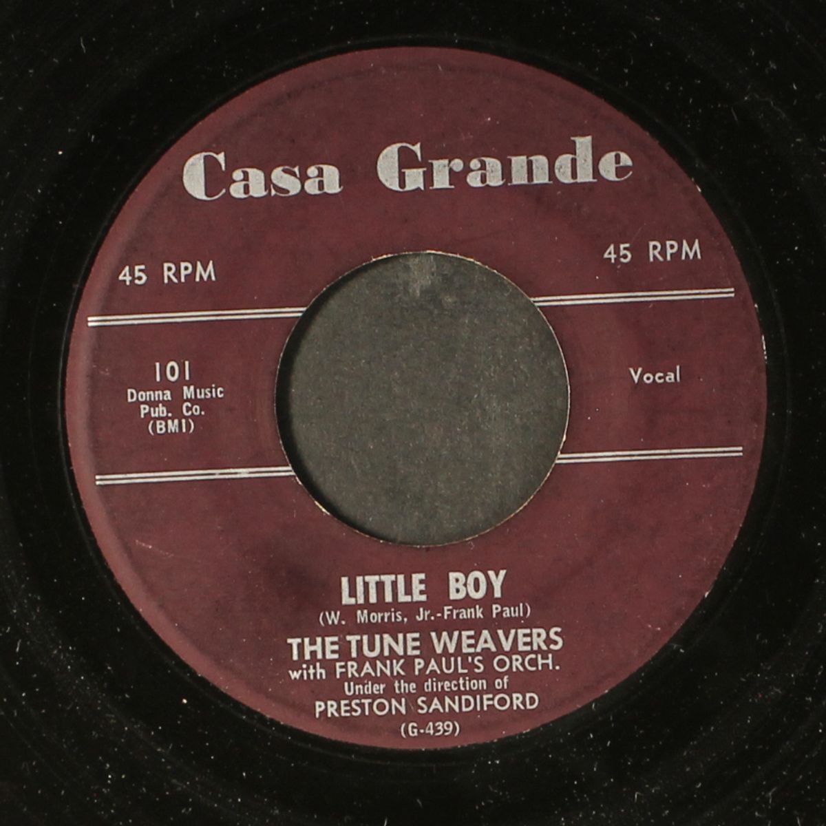 little boy / look down that lonesome road by TUNE WEAVERS