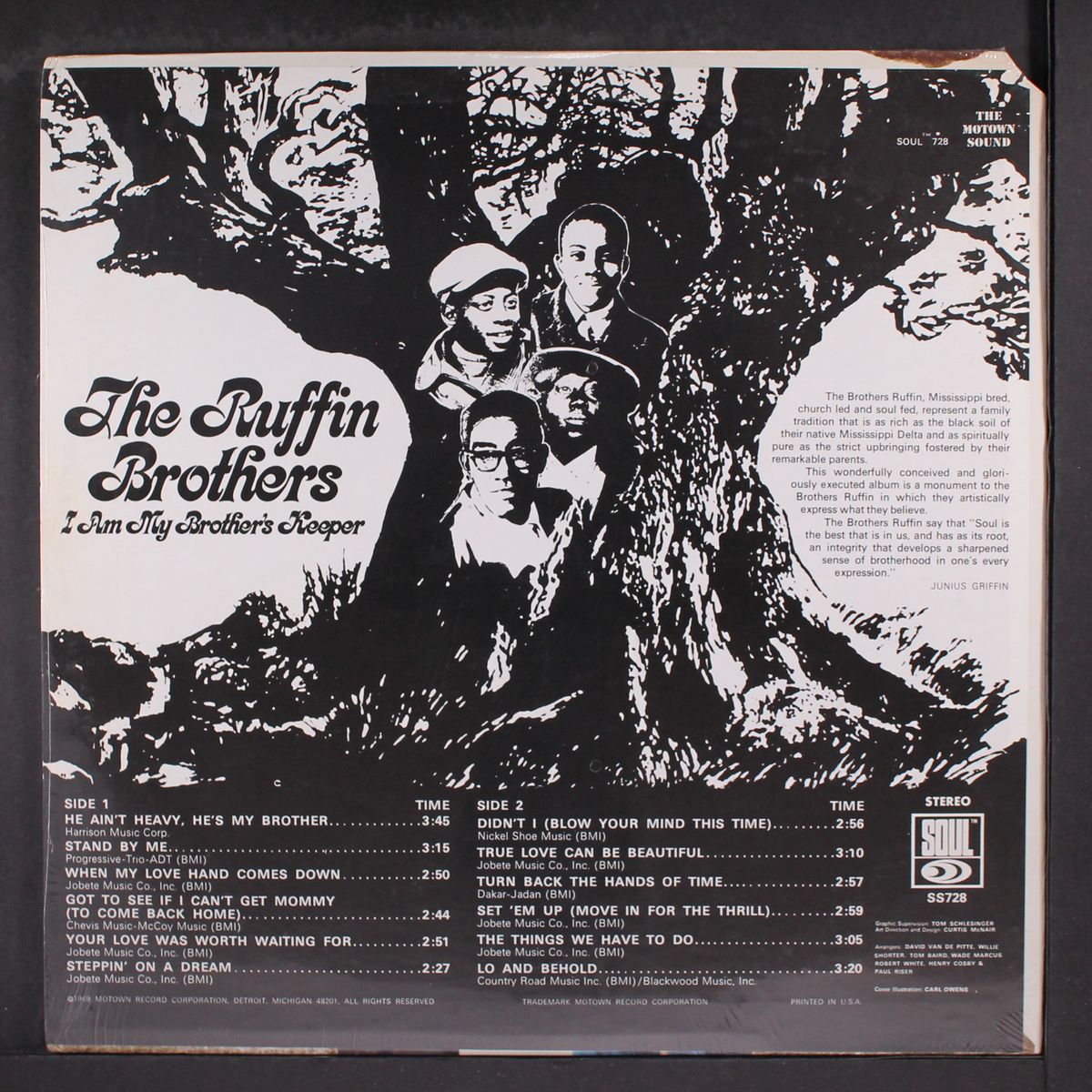 i am my brother's keeper by RUFFIN BROTHERS