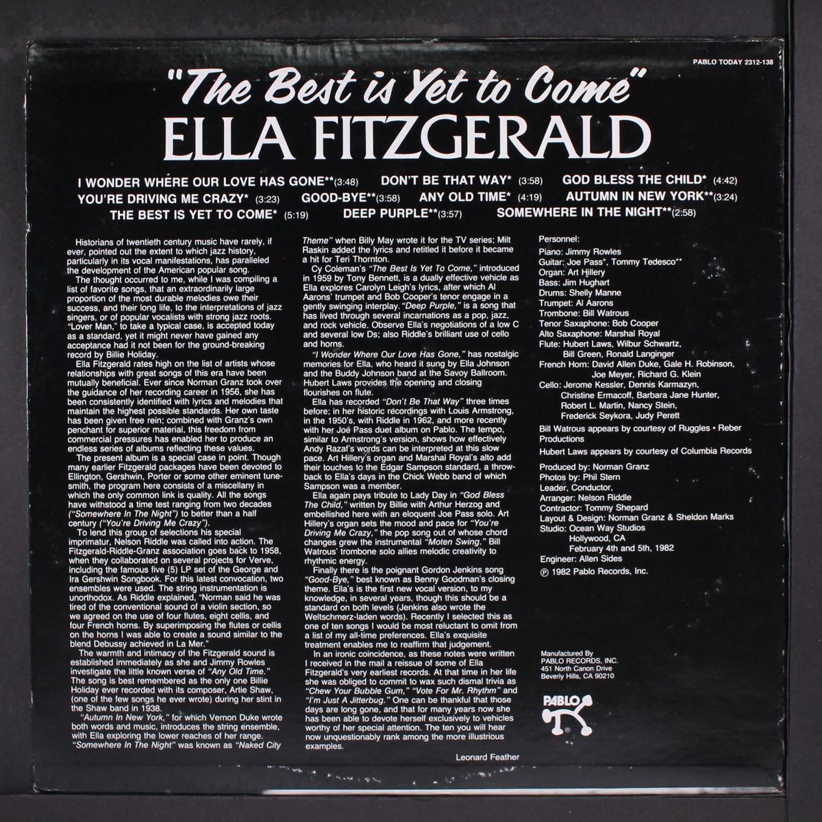 the best is yet to come by ELLA FITZGERALD