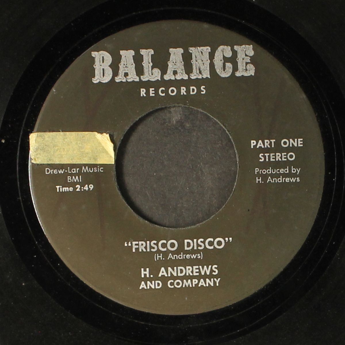 frisco disco by H. ANDREWS & COMPANY