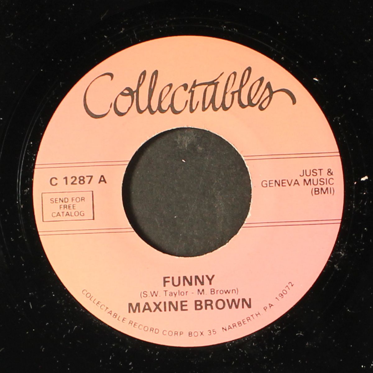 funny / now that you're gone by MAXINE BROWN