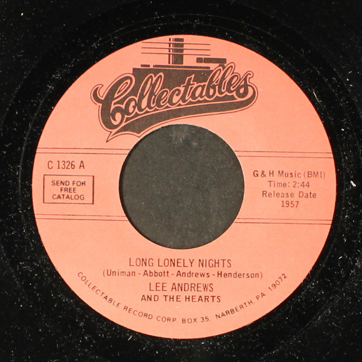 long lonely nights / the clock by LEE ANDREW & HEARTS
