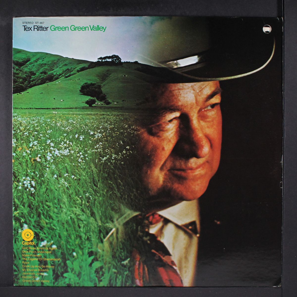 green green valley by TEX RITTER