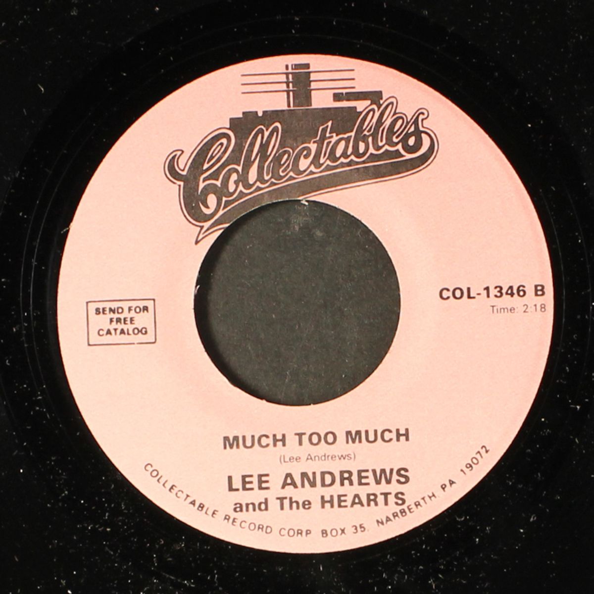 the white cliffs of dover / much too much by LEE ANDREWS & HEARTS