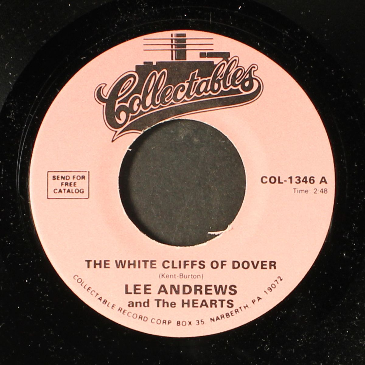 the white cliffs of dover / much too much by LEE ANDREWS & HEARTS