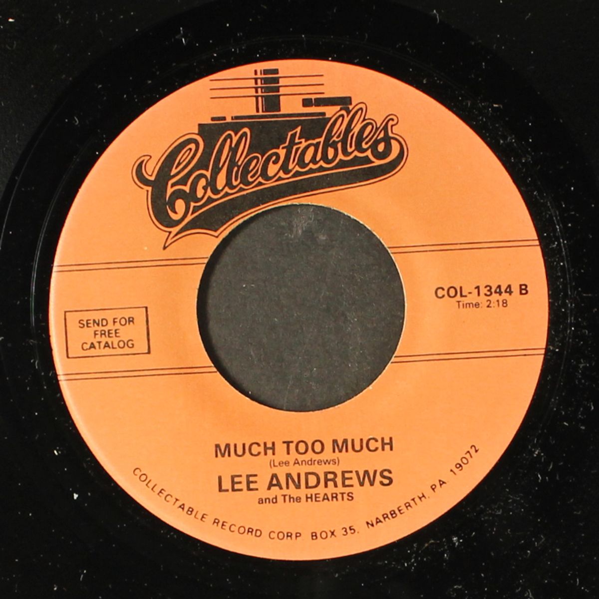 the fairest / much too much by LEE ANDREWS & HEARTS