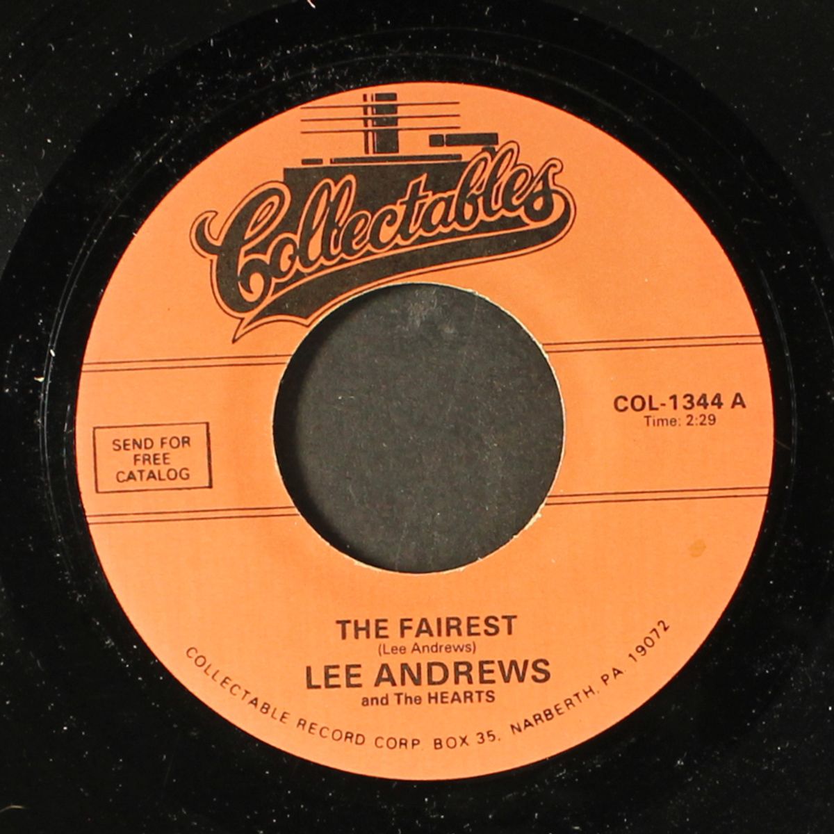 the fairest / much too much by LEE ANDREWS & HEARTS