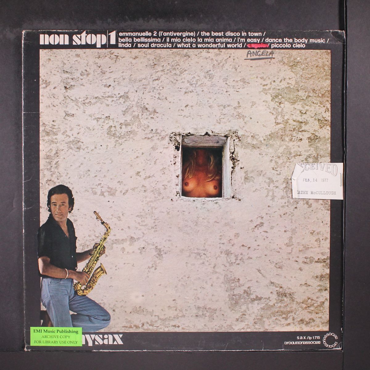 non stop-1 by JOHNNY SAX