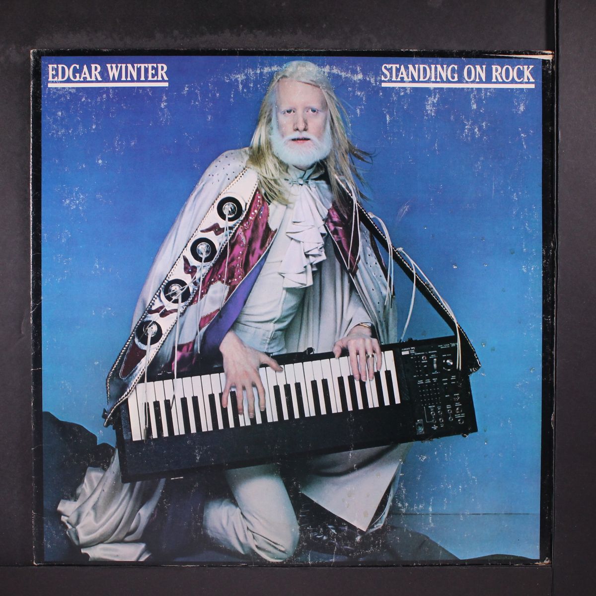 standing on rock by EDGAR WINTER