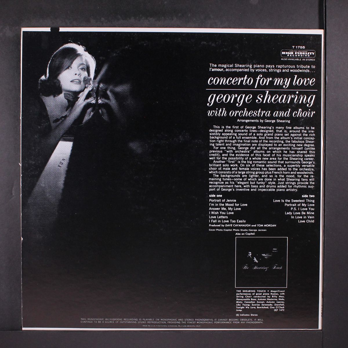 concerto for my love by GEORGE SHEARING