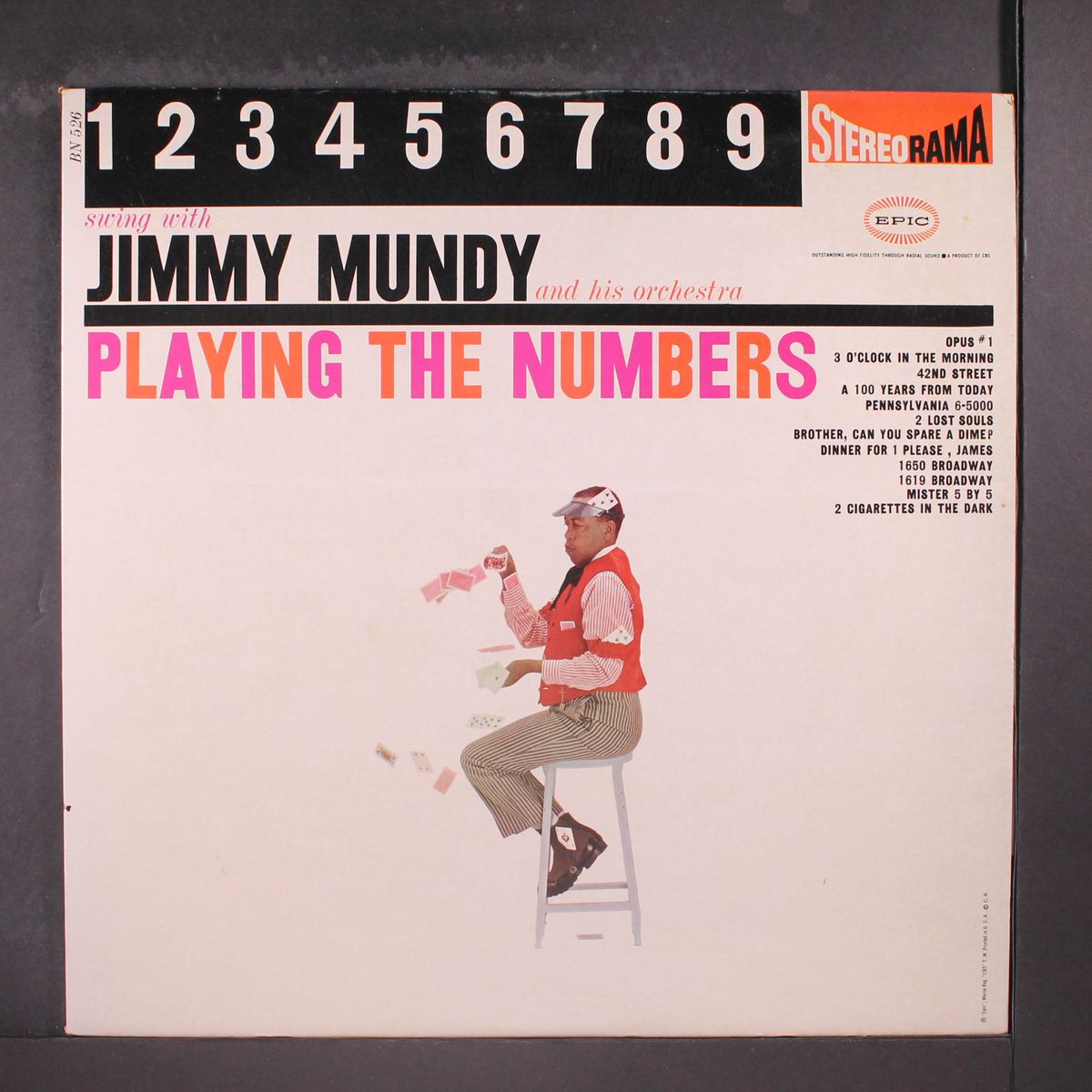 playing the numbers by JIMMY MUNDY