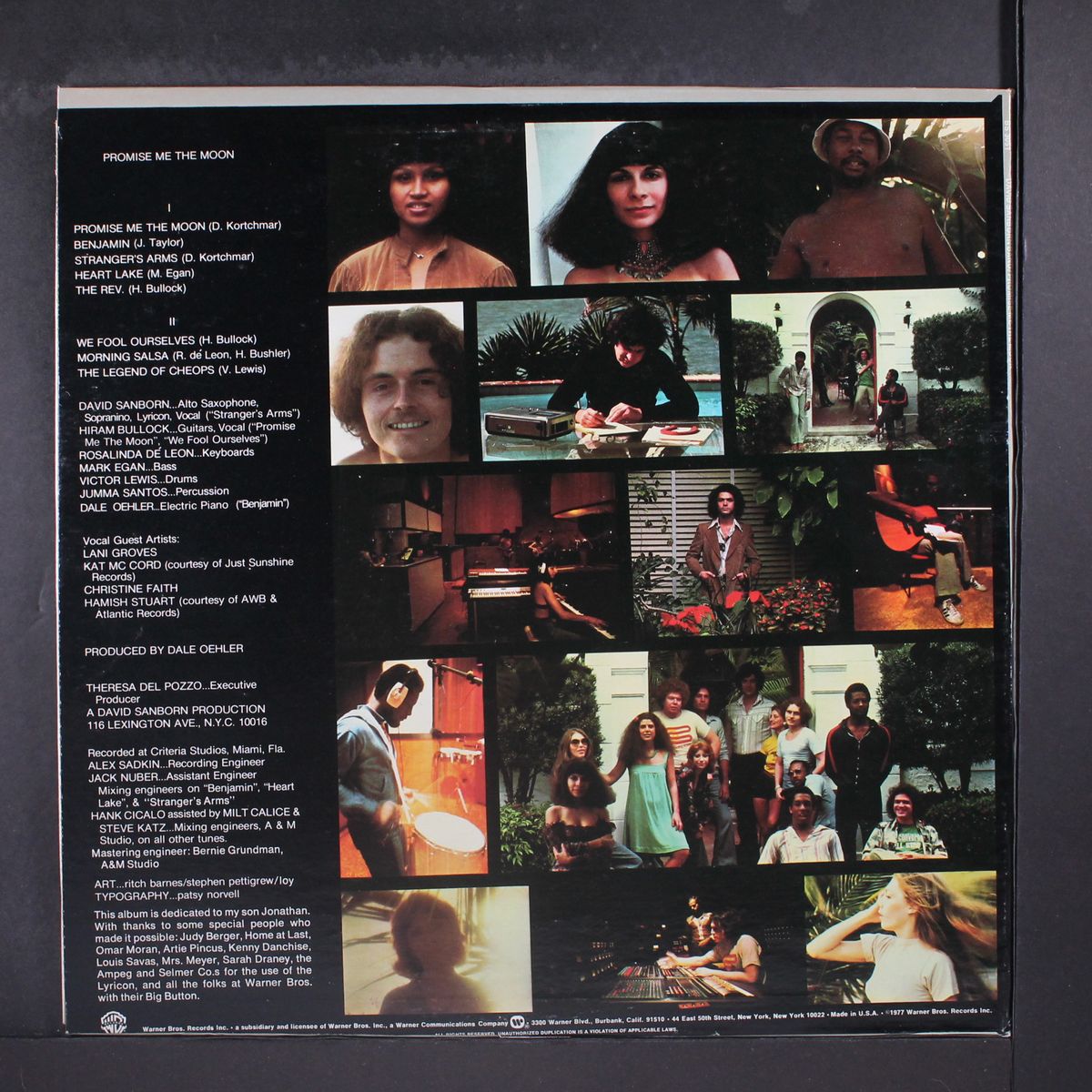 promise me the moon by DAVID SANBORN