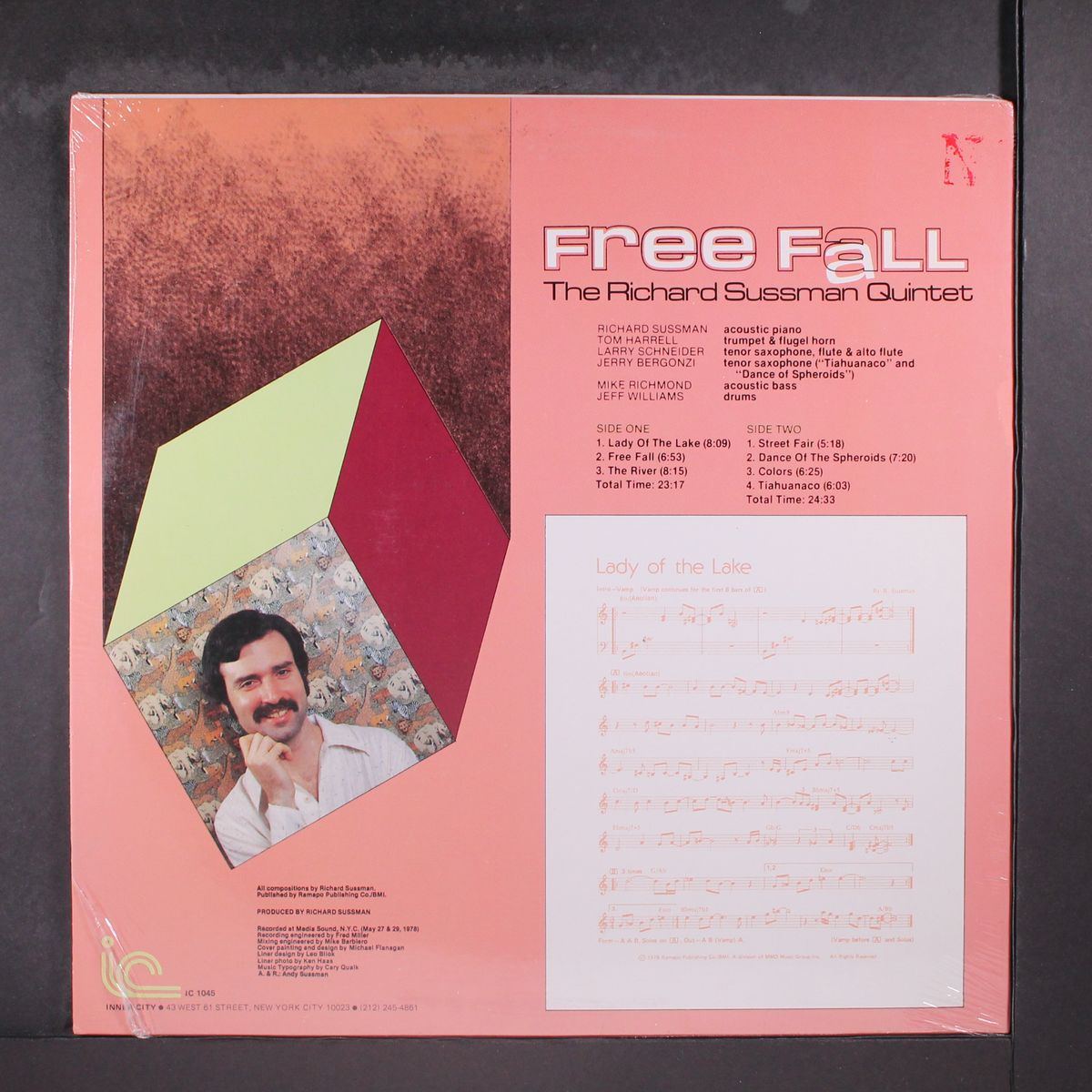 free fall by RICHARD SUSSMAN